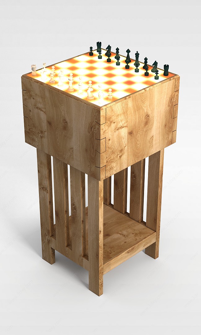 国际象棋3D模型