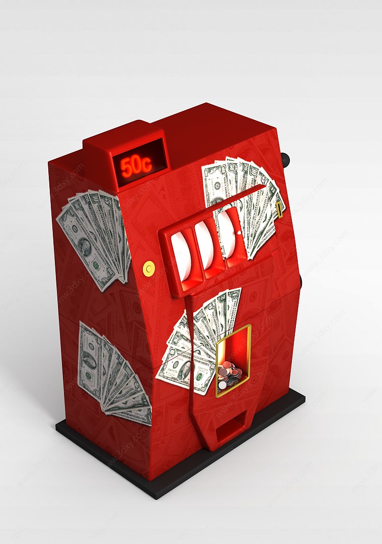 赌博机3D模型