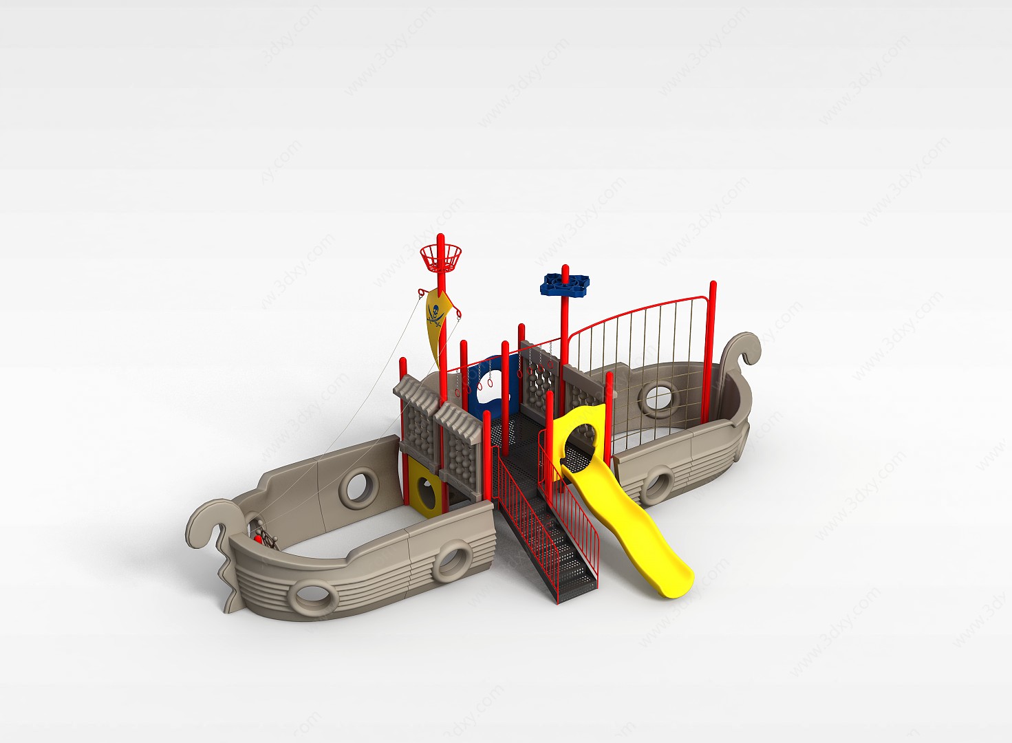 游乐城堡3D模型