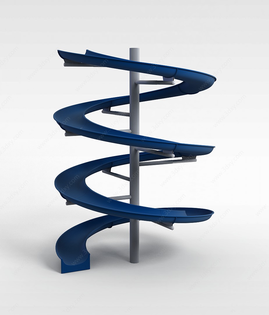 室外滑梯3D模型