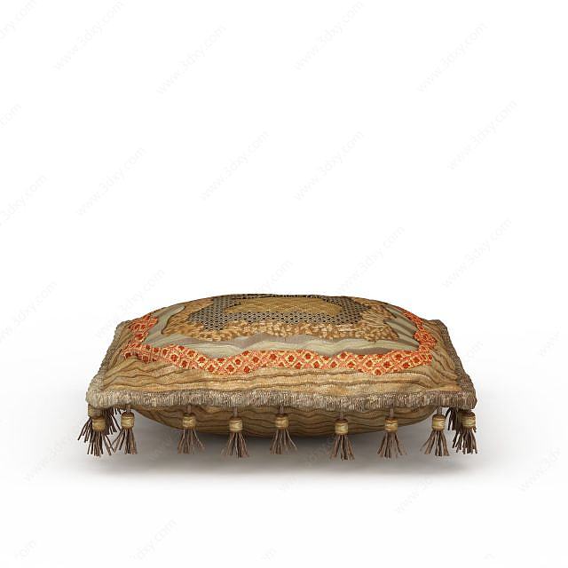 沙发抱枕3D模型
