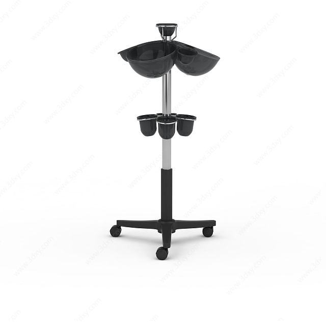 美发工具椅3D模型