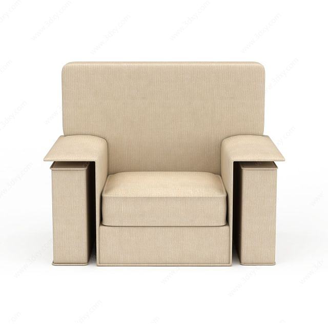 简约沙发3D模型