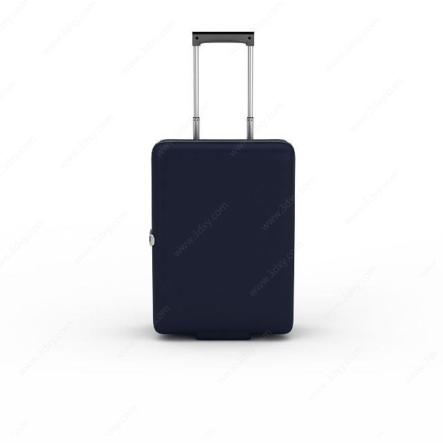 旅行行李箱3D模型