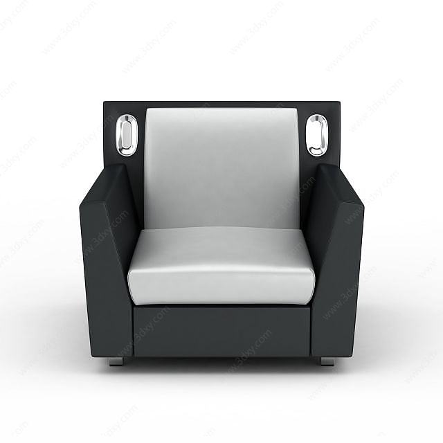 个性简约沙发3D模型