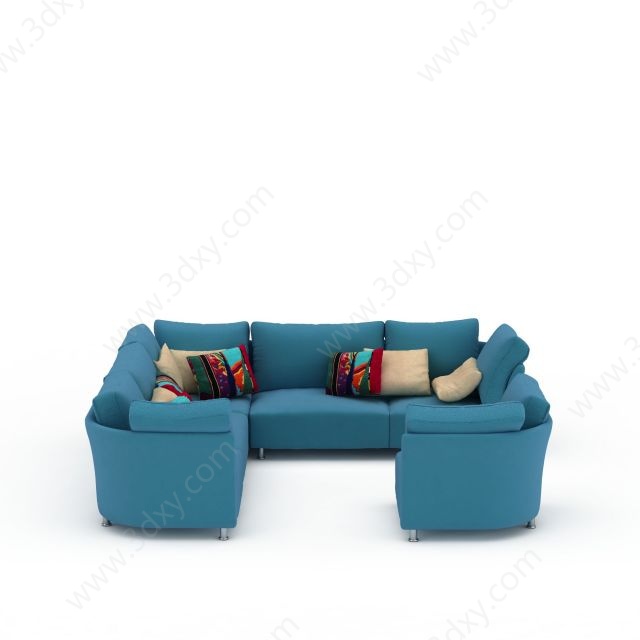 简约沙发3D模型
