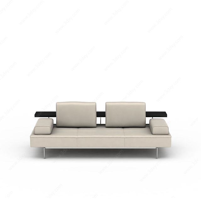 沙发双人沙发3D模型