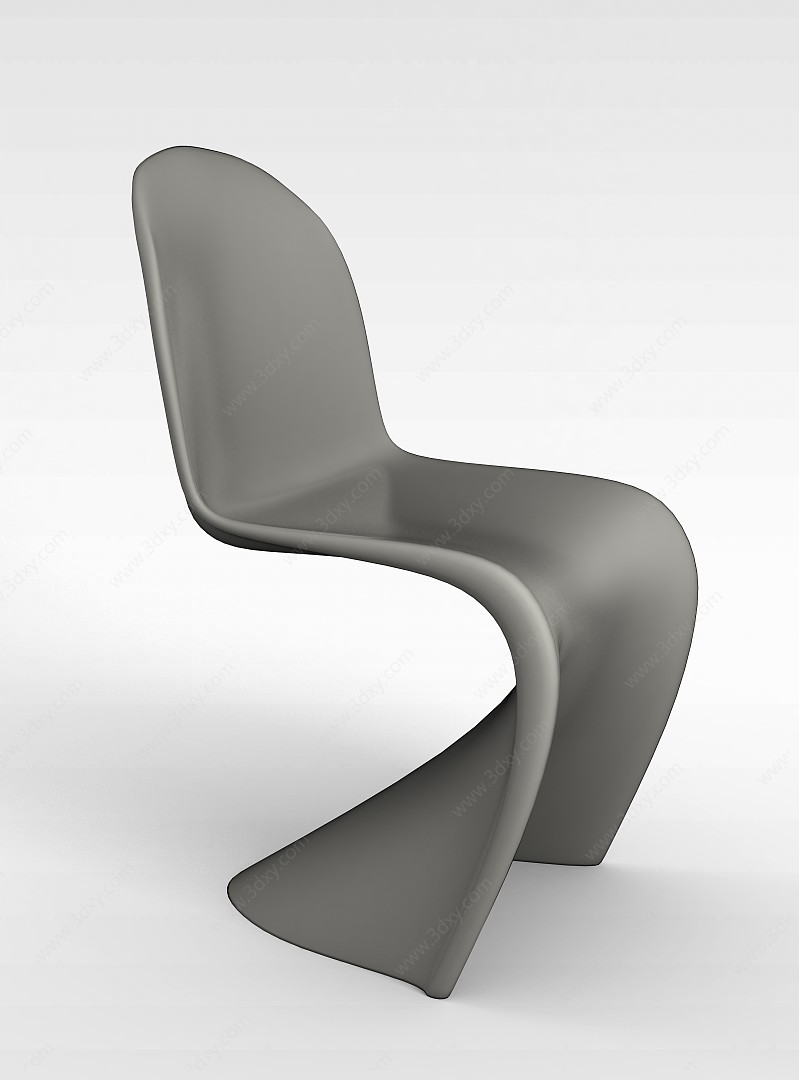 创意现代单人椅3D模型