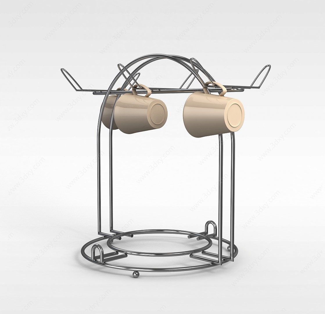 厨房餐具支架3D模型
