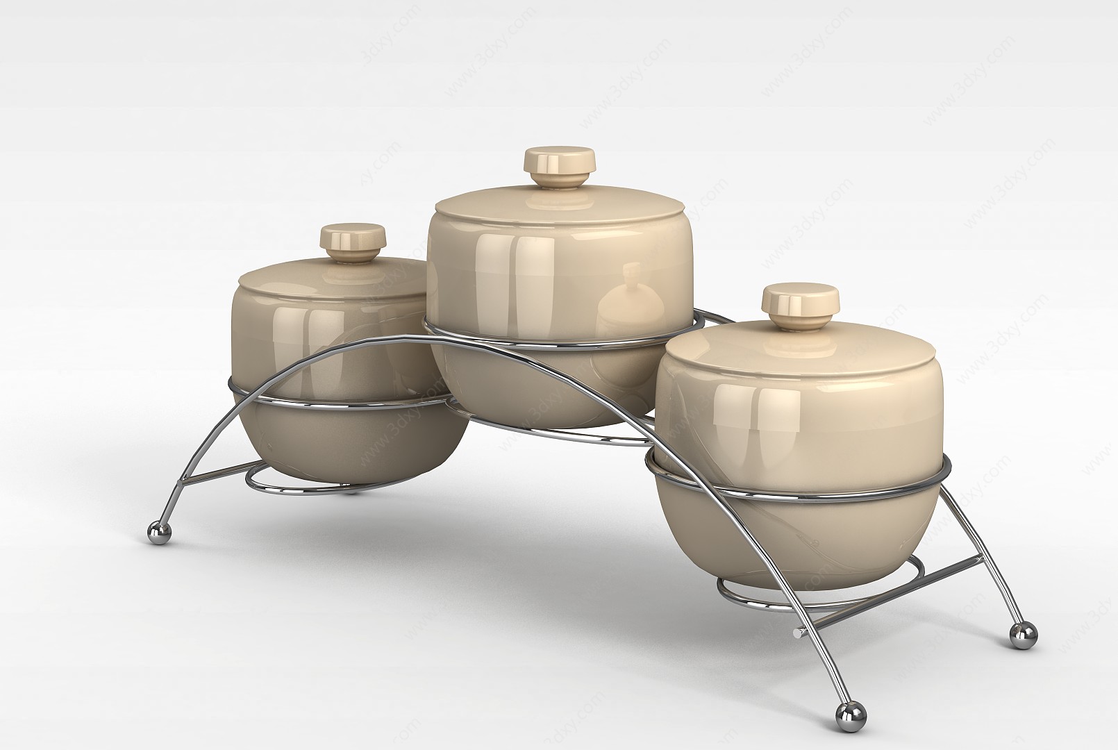 厨房调料瓶3D模型