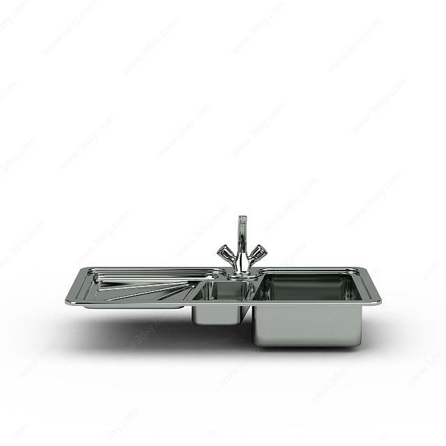 厨房洗手池3D模型