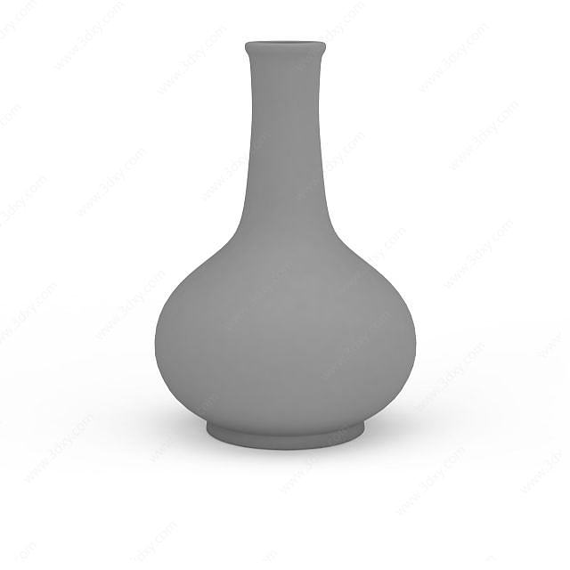 简约花瓶陈设品3D模型