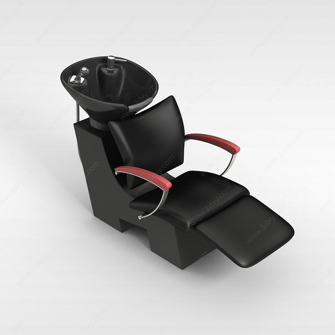 美发店专用座椅3D模型