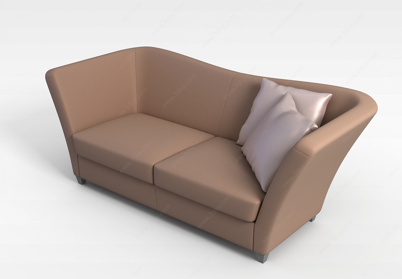 欧式简约沙发3D模型