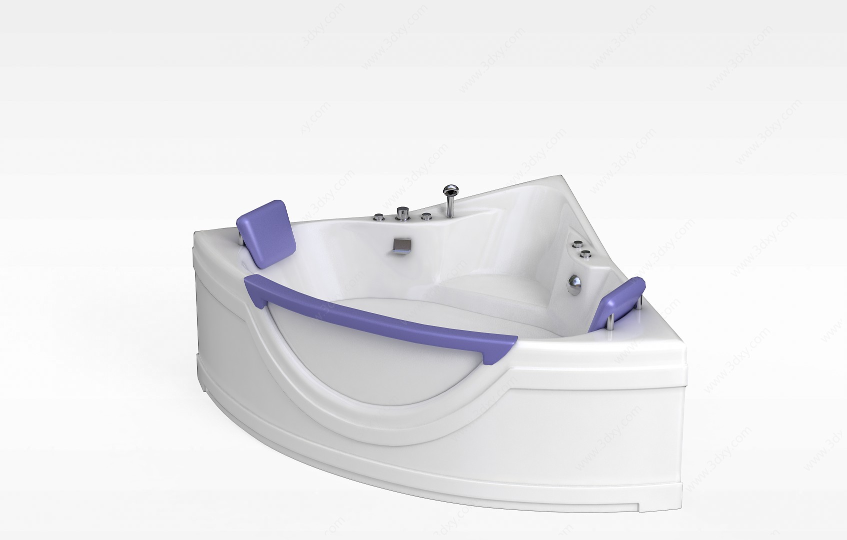异形个性浴缸3D模型