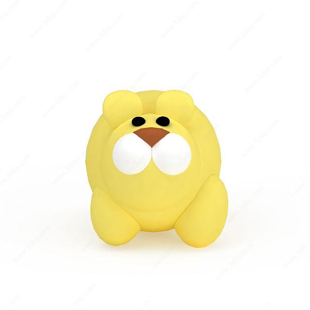 黄色老鼠3D模型