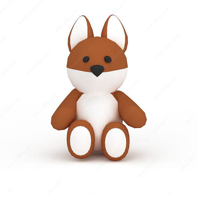 玩具小熊3D模型