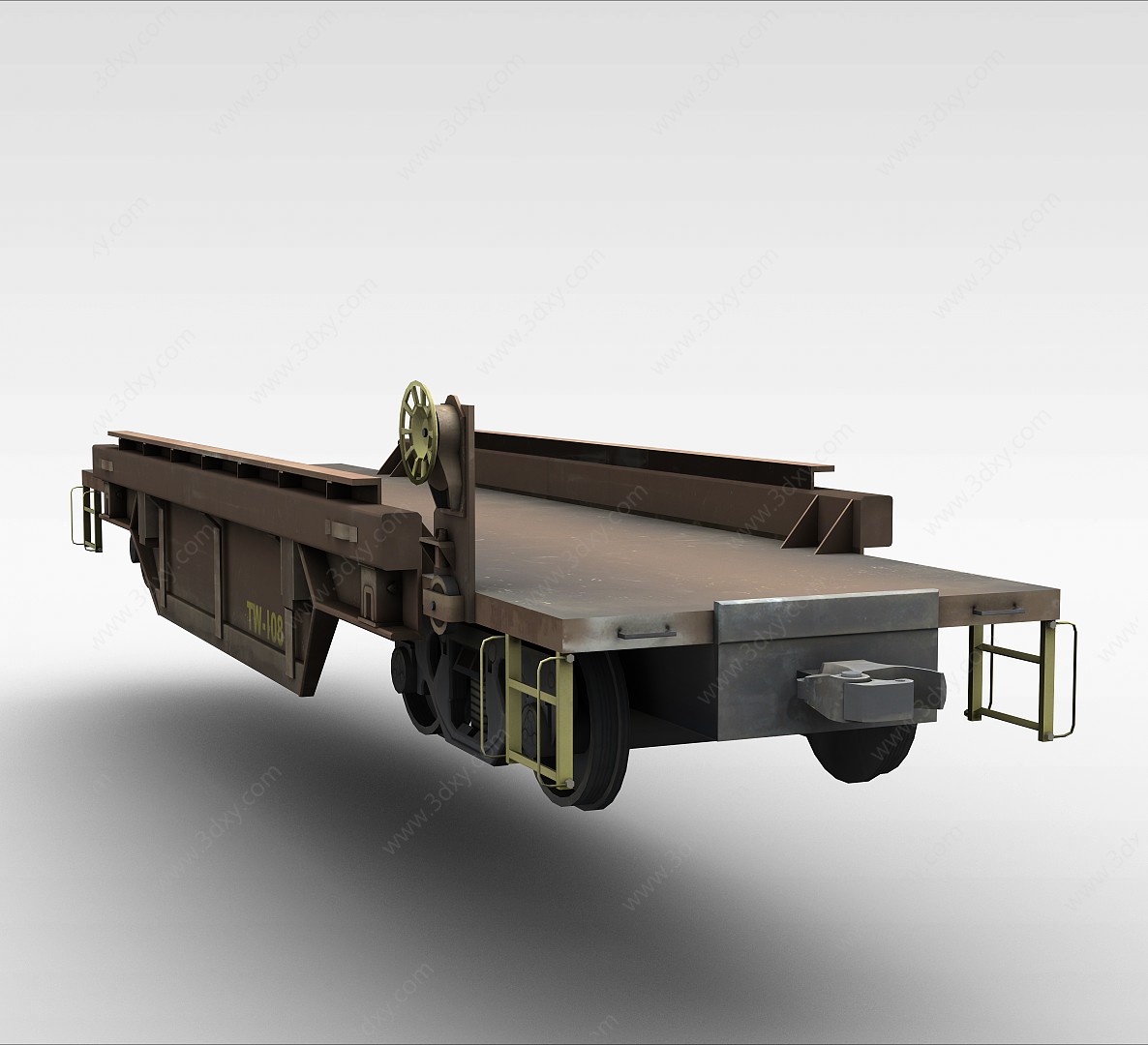 货车车架3D模型