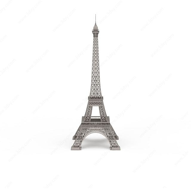 埃菲尔铁塔3D模型