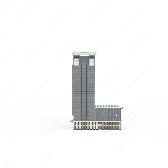 高层建筑楼3D模型