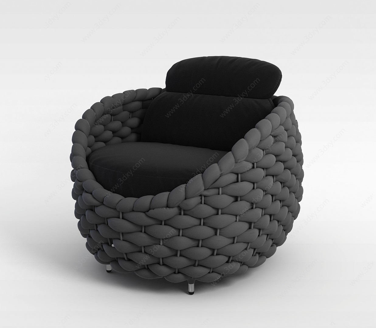 个性编结沙发3D模型