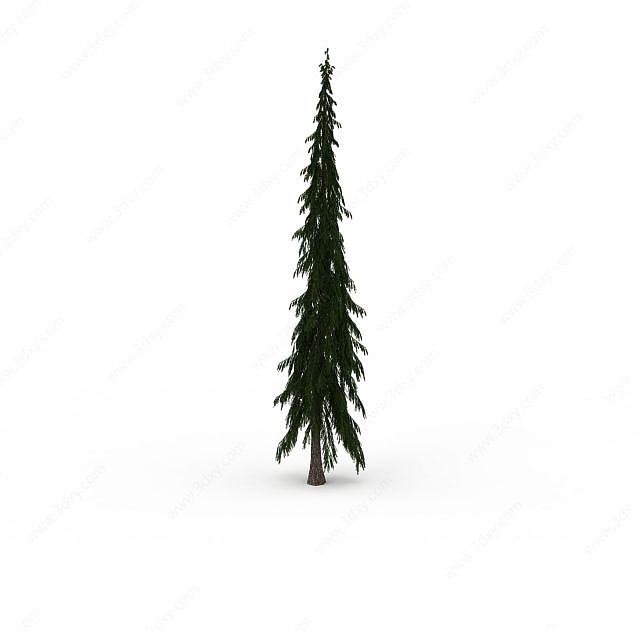 圣诞树灌木3D模型