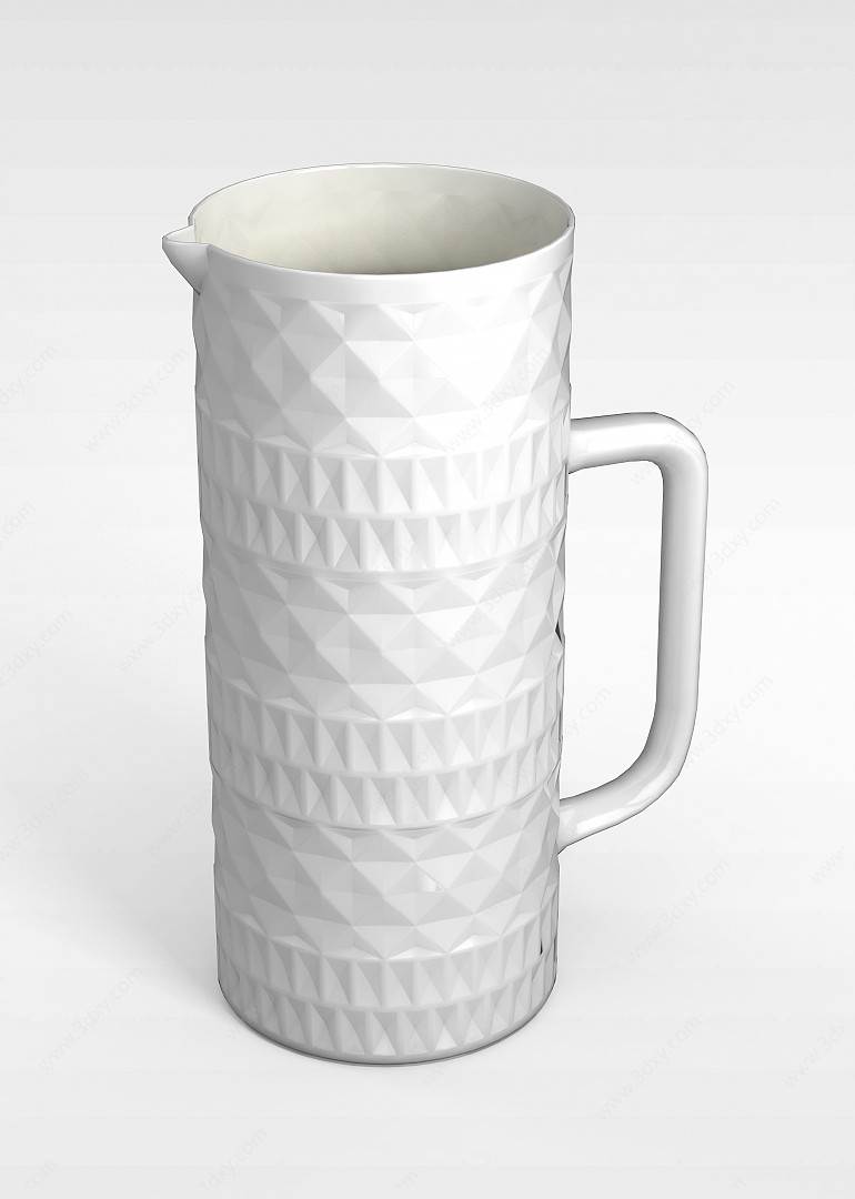 陶瓷啤酒杯3D模型