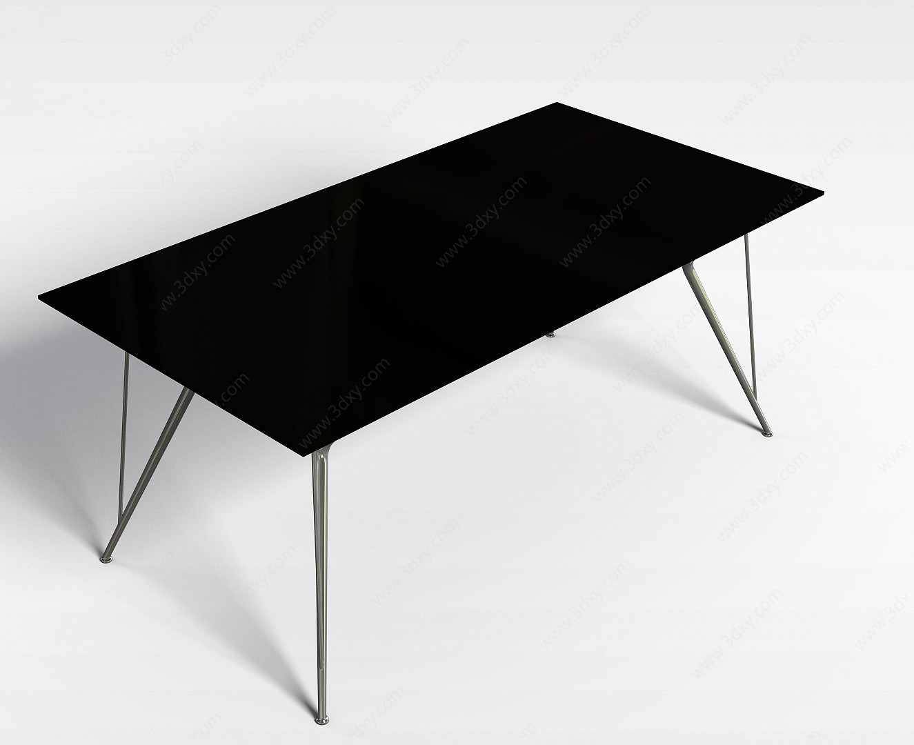 黑色桌子3D模型