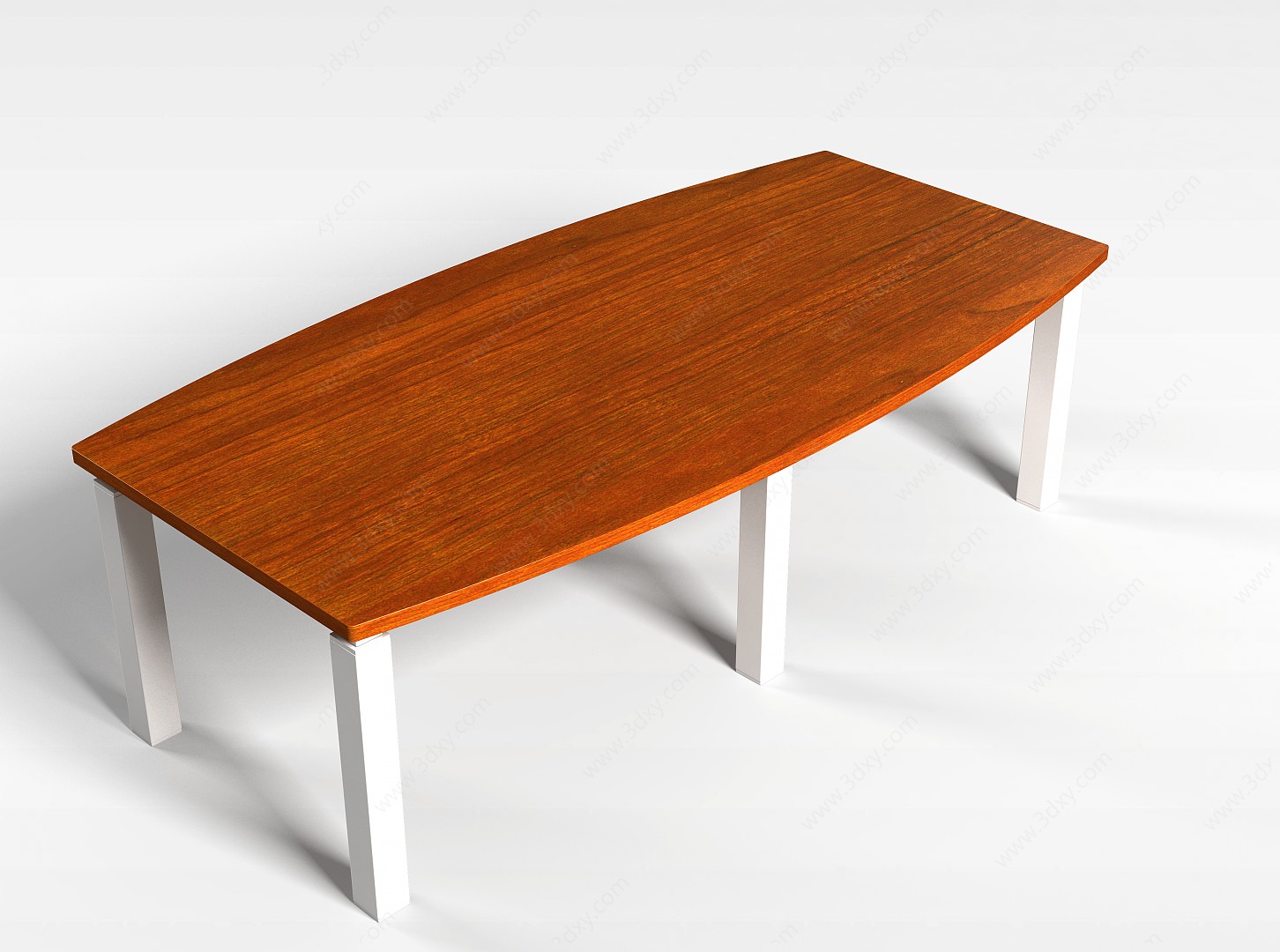 长形木桌子3D模型