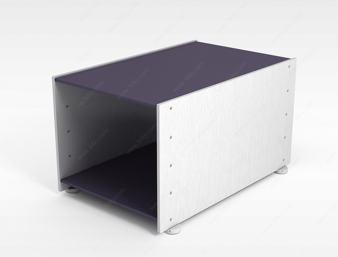 紫色陈列柜3D模型