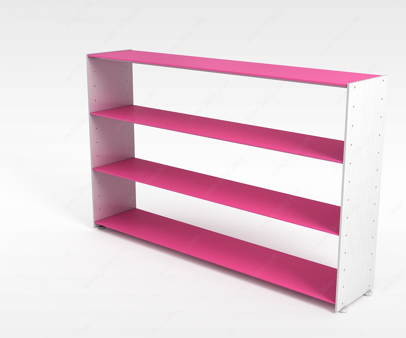 粉红色展柜3D模型