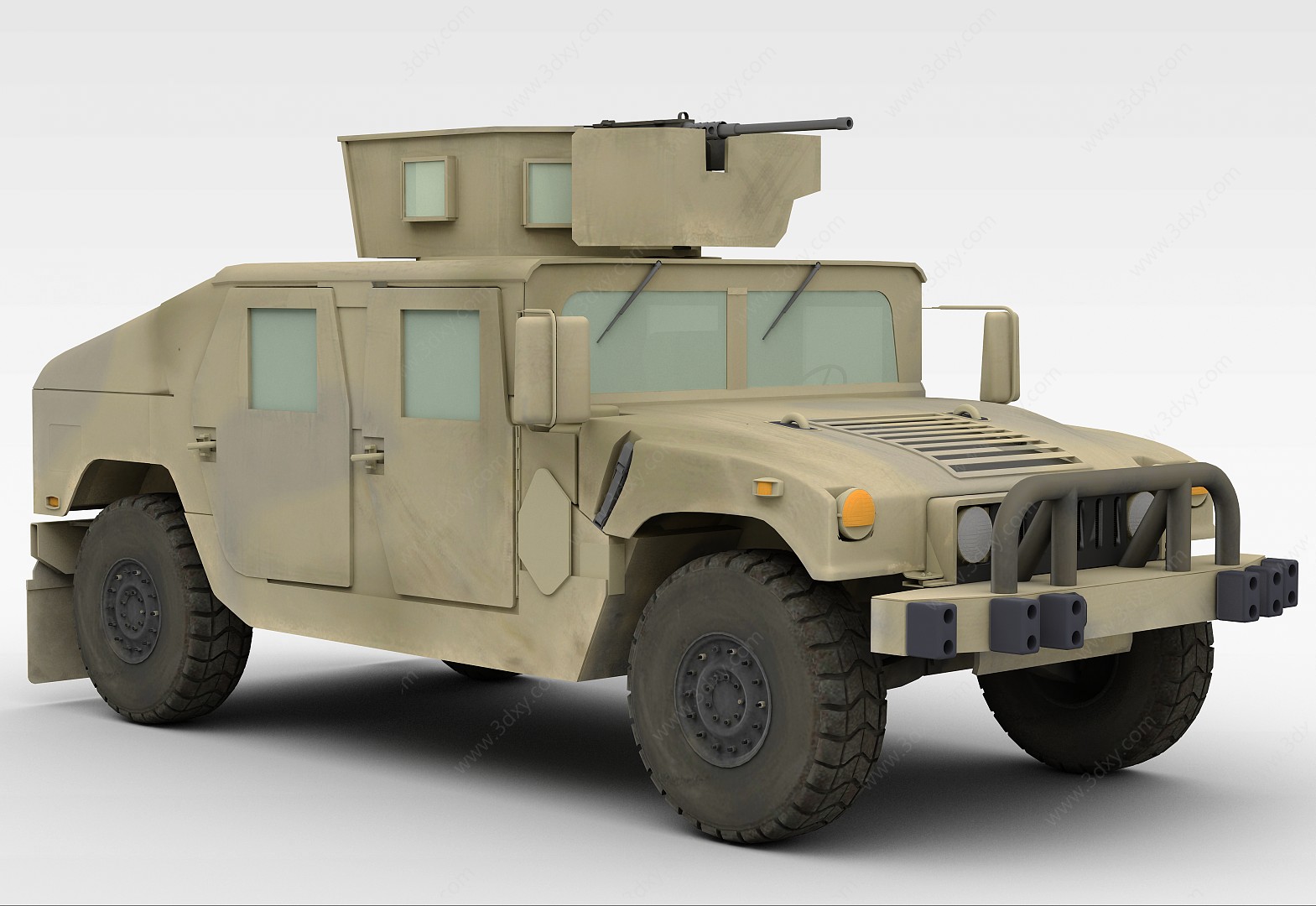 军事交通工具3D模型