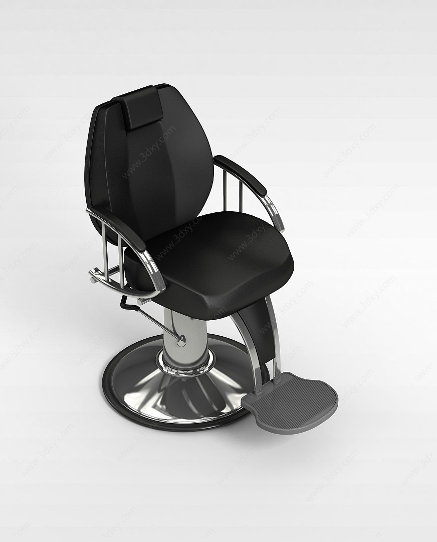 理发店专用椅3D模型