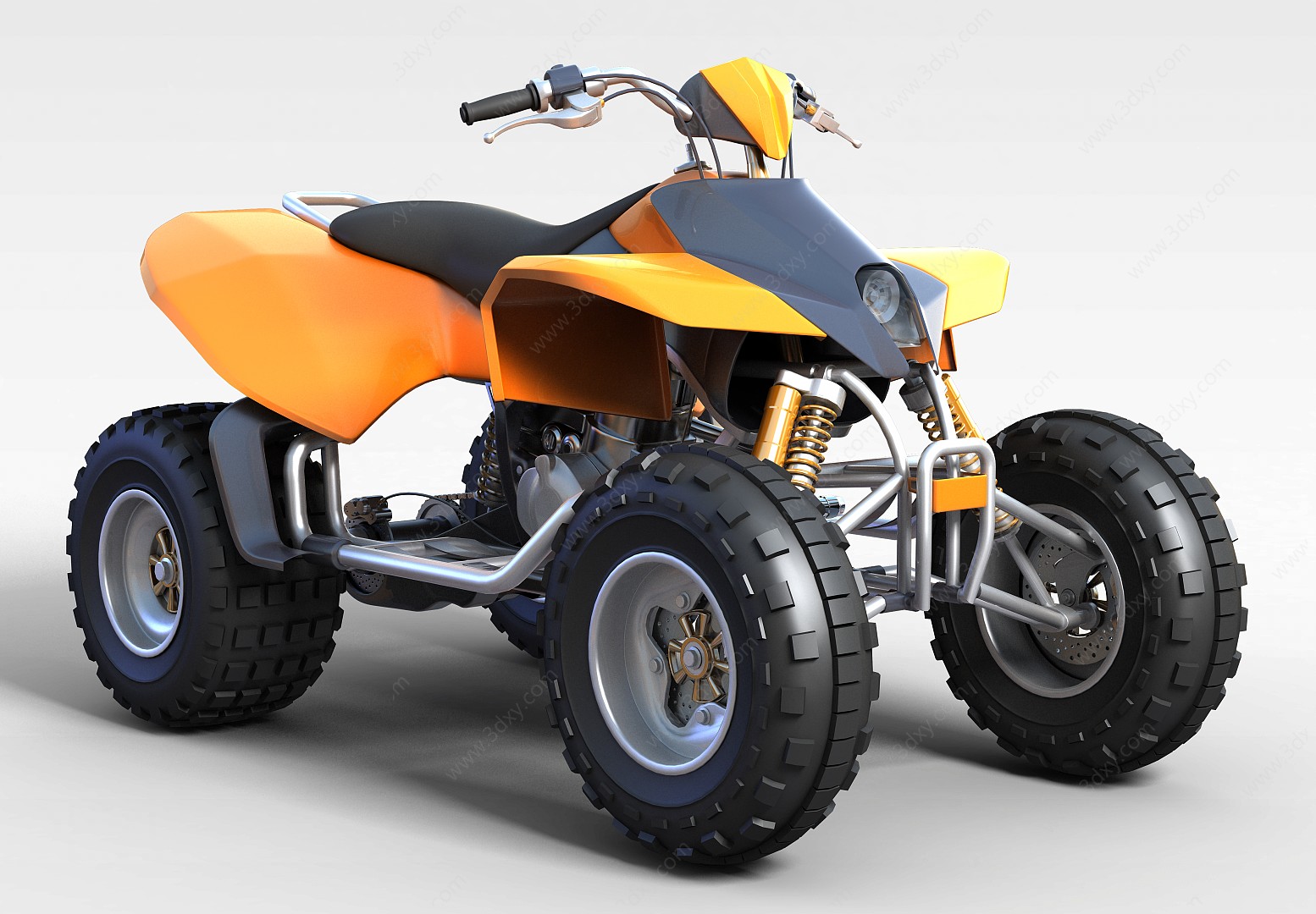 创意摩托车3D模型