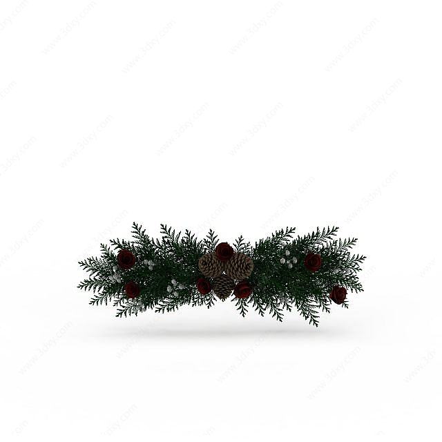 圣诞树装饰3D模型