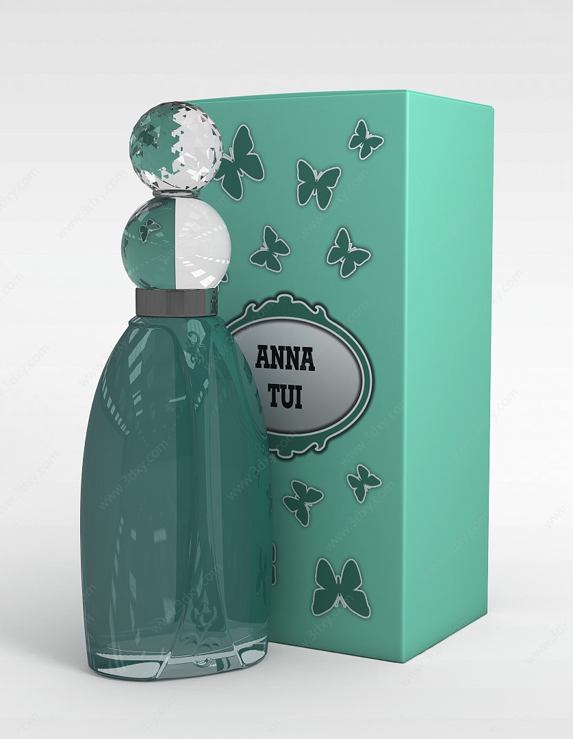 安娜苏香水3D模型