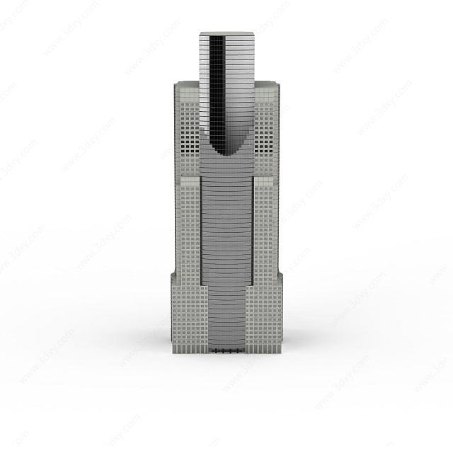 现代大厦3D模型