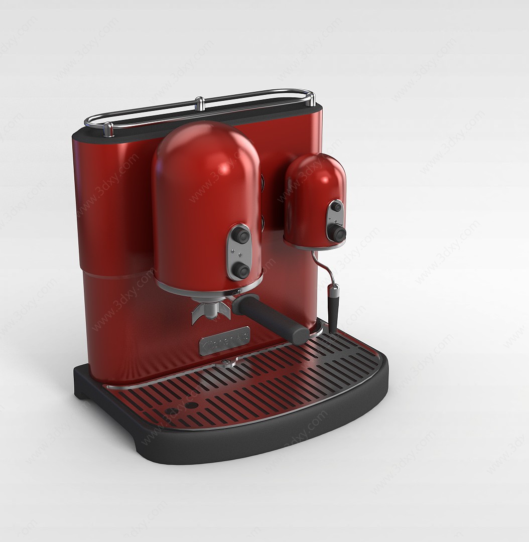 意大利咖啡机3D模型