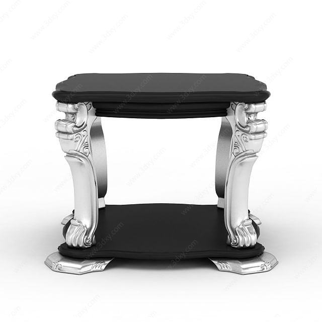 简约式凳子3D模型