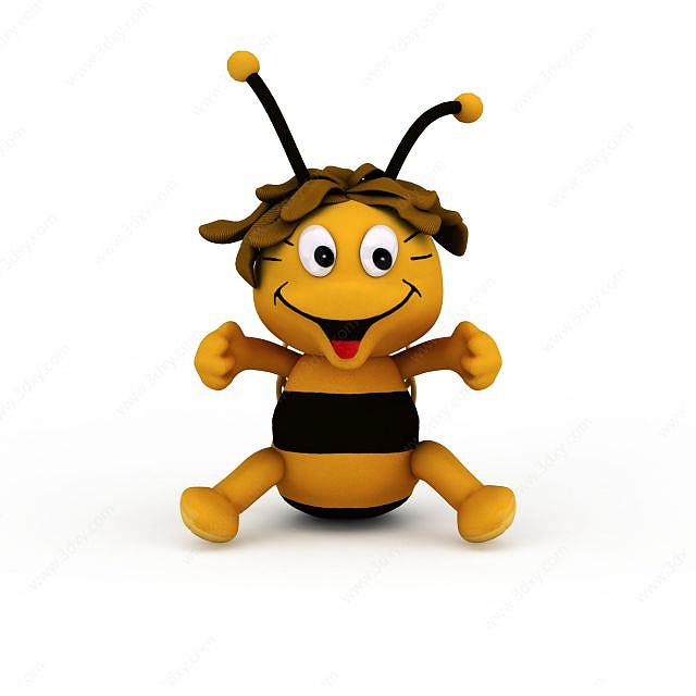小蜜蜂玩具3D模型