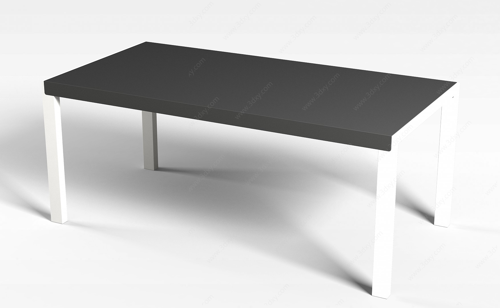黑色桌子3D模型