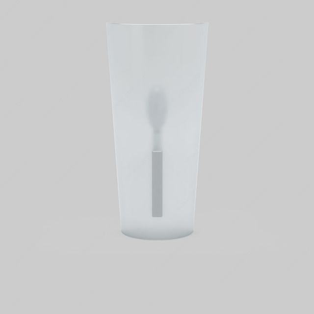 创意酒瓶吊灯3D模型