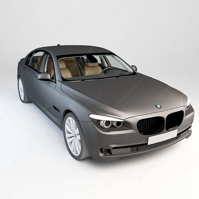 宝马（BMW）7系汽车3D模型