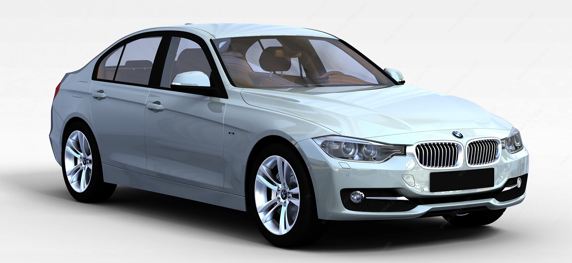 BMW3F30汽车3D模型