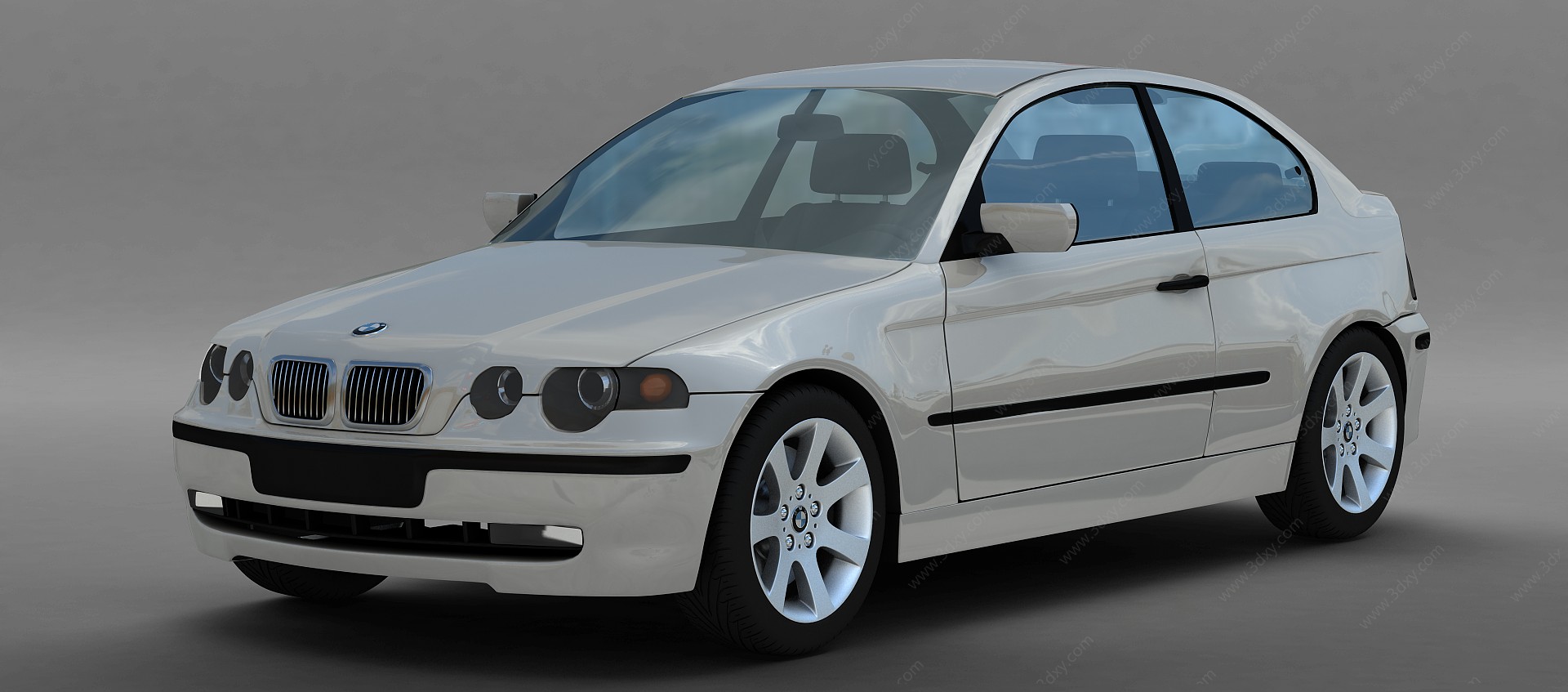 BMWCOMPACT汽车3D模型