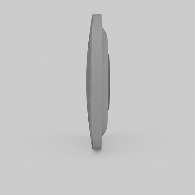 圆形螺纹灯3D模型