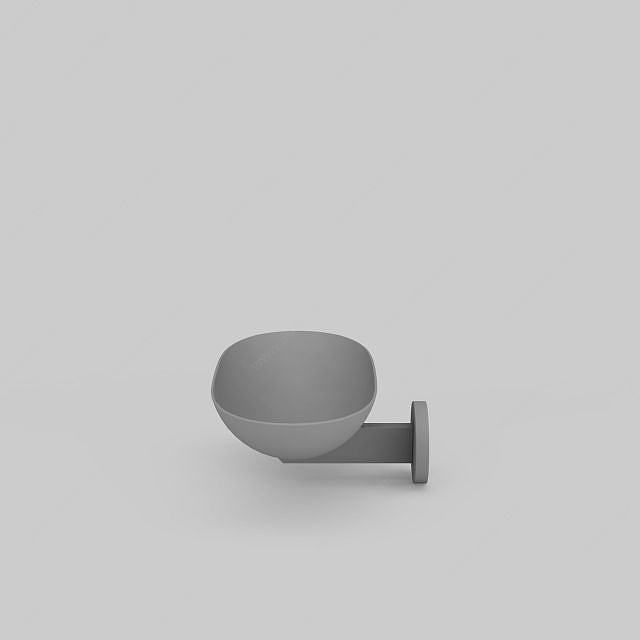 圆形壁灯3D模型