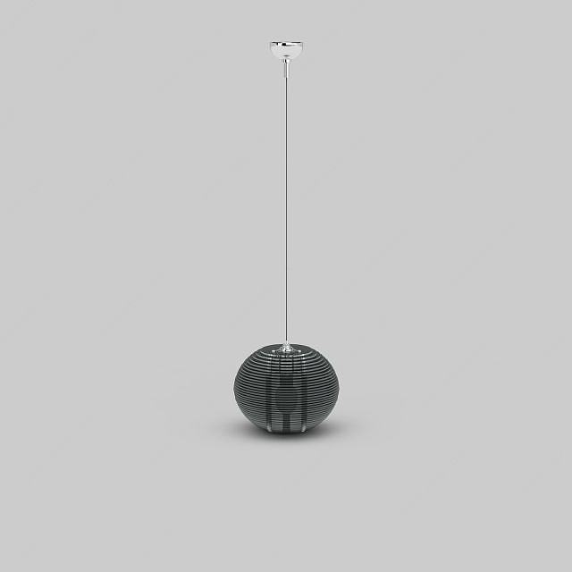 球形吊灯3D模型
