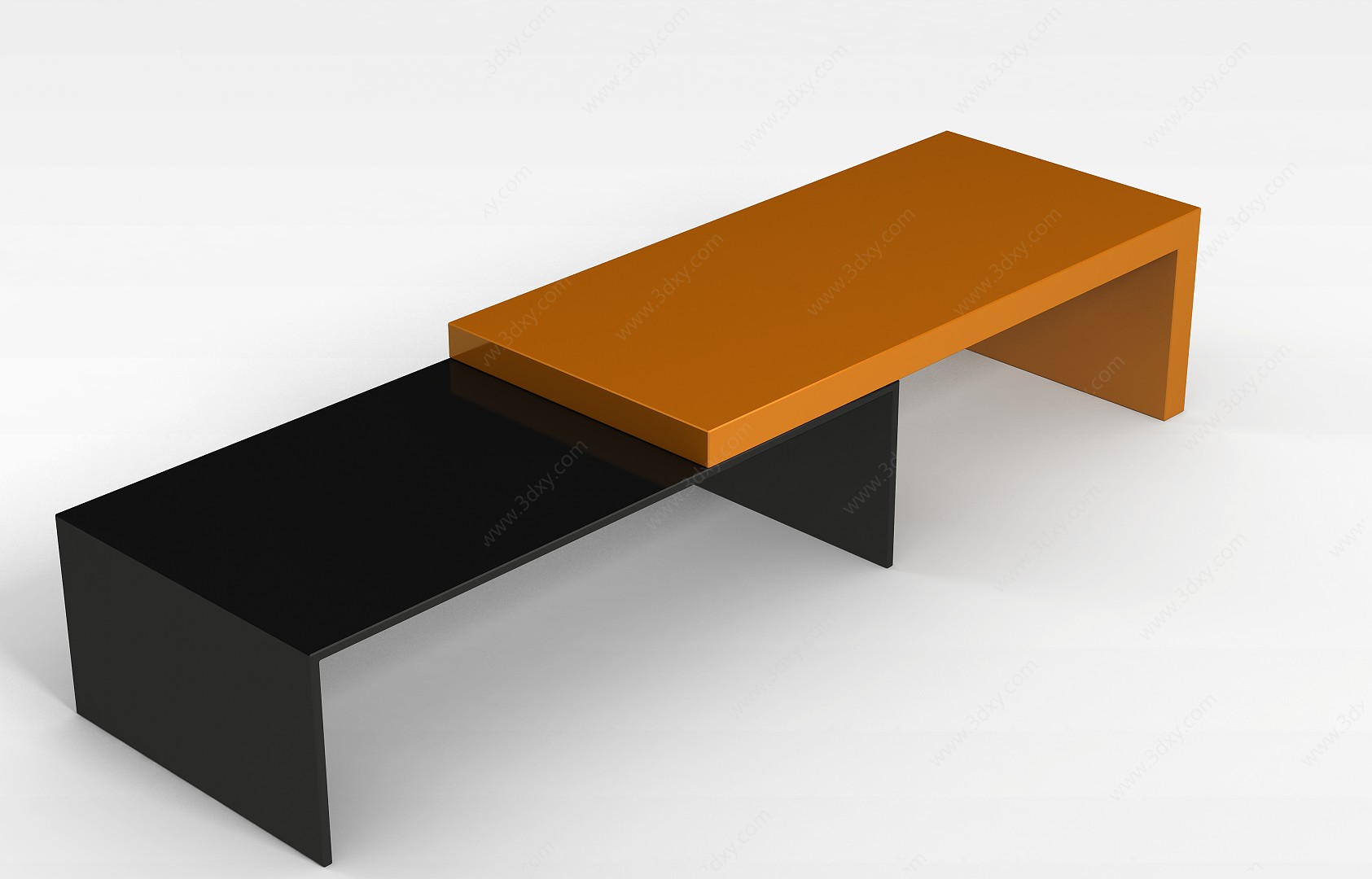创意木质椅3D模型