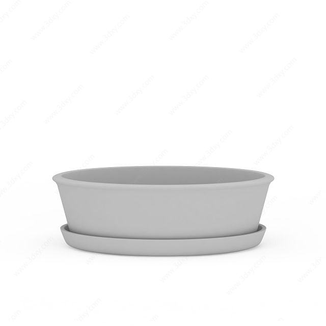 圆形洗菜盆3D模型